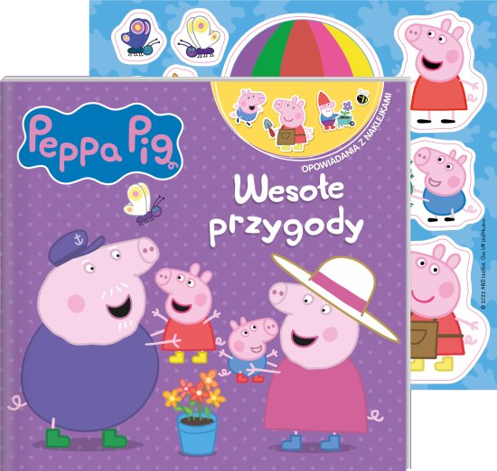 Peppa Pig. Opowiadania z naklejkami 12. Wakacyjne przygody