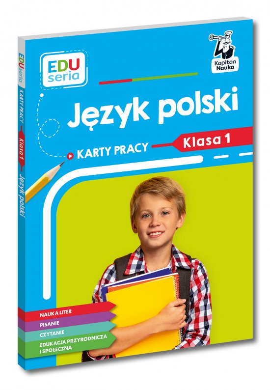 EDUseria. J�zyk polski. Karty pracy. Klasa 1. Kapitan Nauka