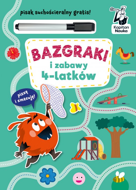 Bazgraki i zabawy 4-latk�w