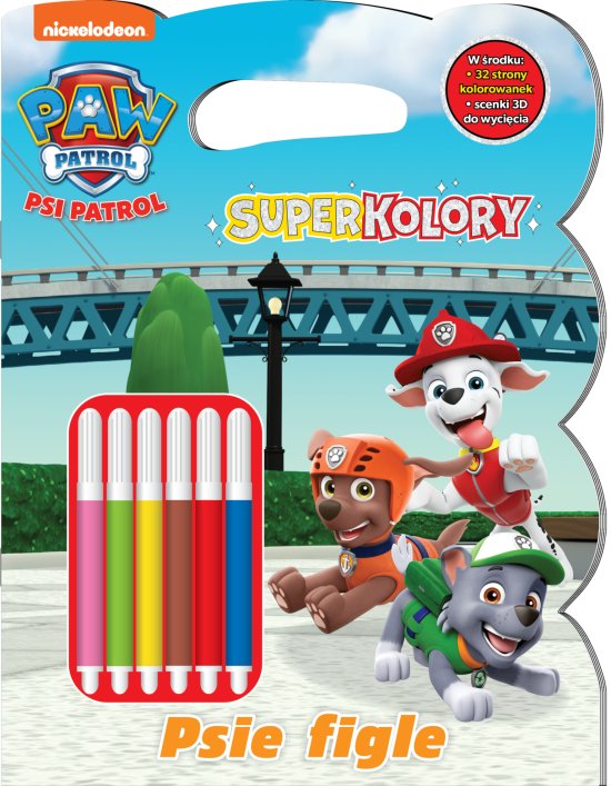 Psi Patrol. SUPERKOLORY cz. 9 Psie figle