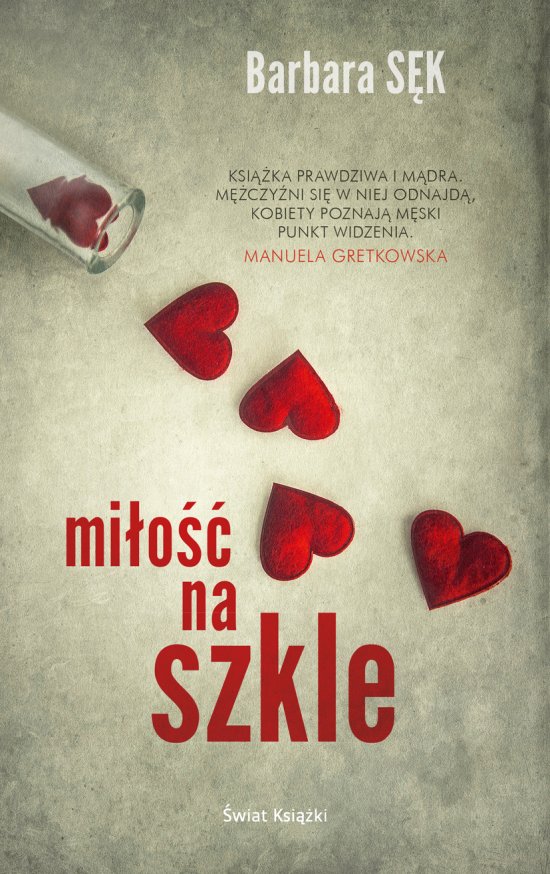 Mi�o�� na szkle