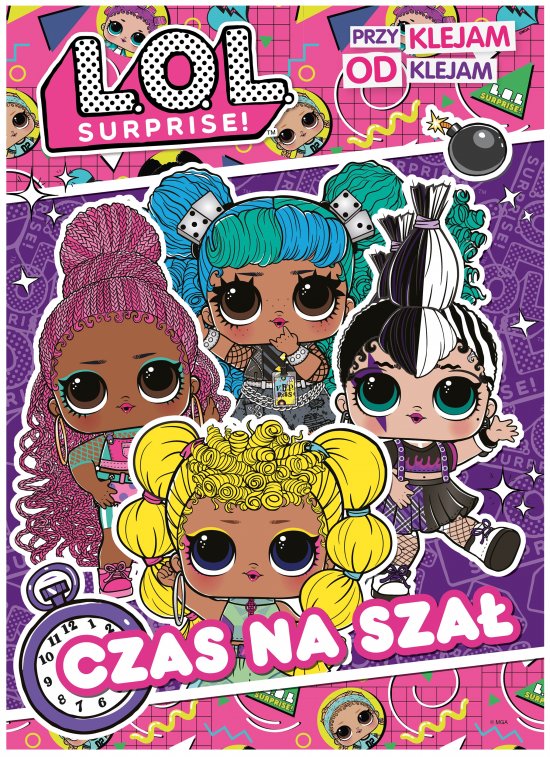 L.O.L. Surprise! Przyklejam Odklejam. Czas na sza�