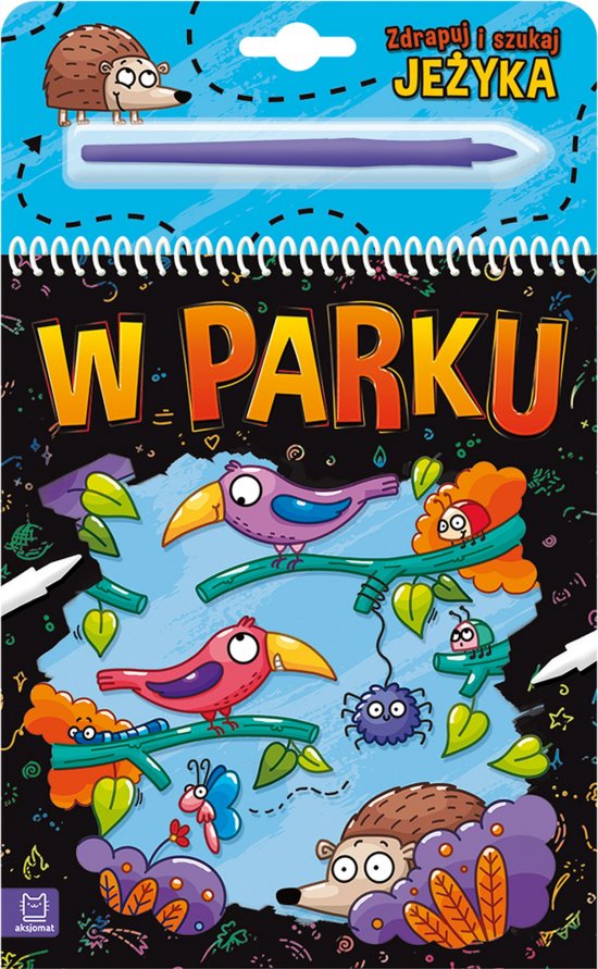 Zdrapuj i szukaj je�yka. W parku
