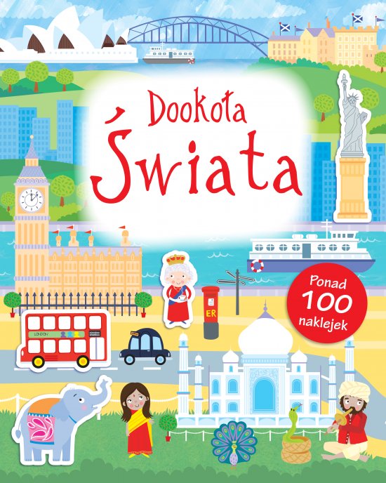 DOOKO�A �WIATA Poznaj� �wiat + naklejki