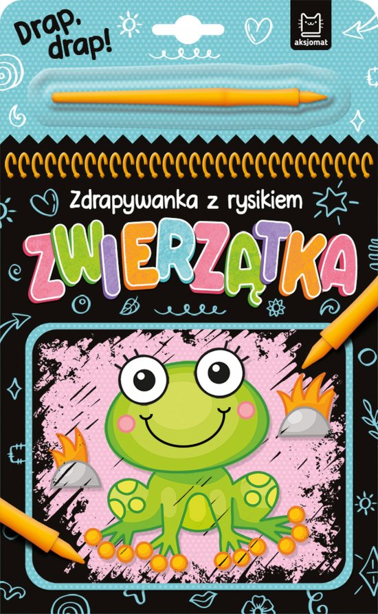 Zwierz�tka. Zdrapywanka z rysikiem