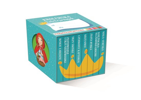 Pierwsza biblioteczka. Kr�lewska kolekcja bajek. Zestaw w pude�ku