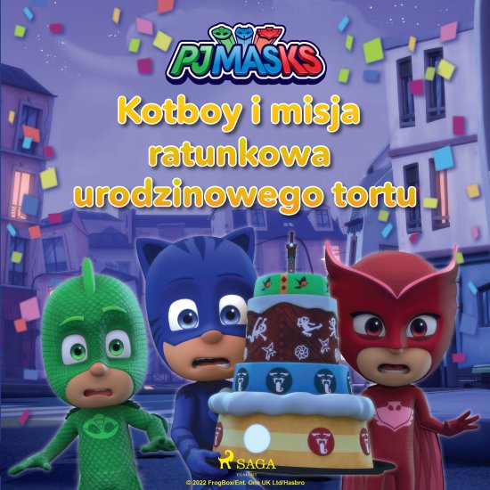 Pid�amersi - Kotboy i misja ratunkowa urodzinowego tortu