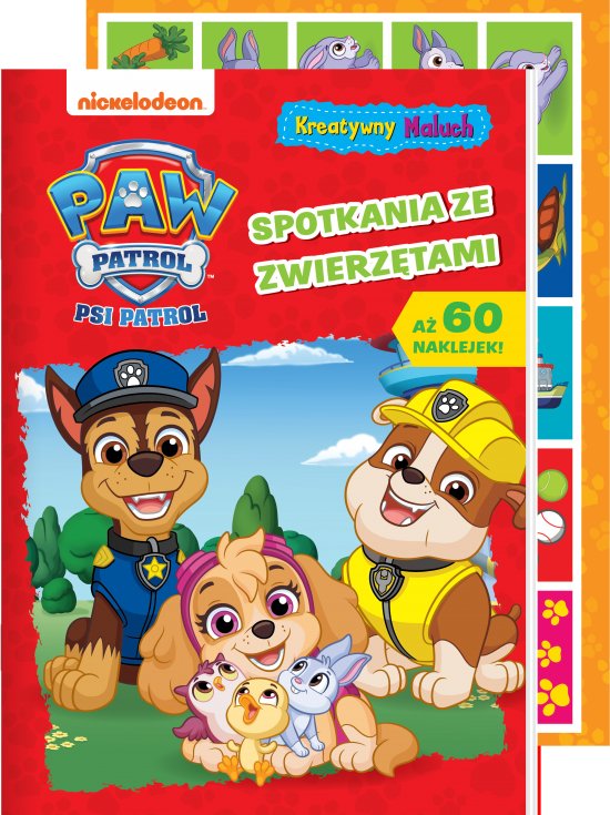 Psi Patrol. Kreatywny maluch. Spotkania ze zwierz�tami