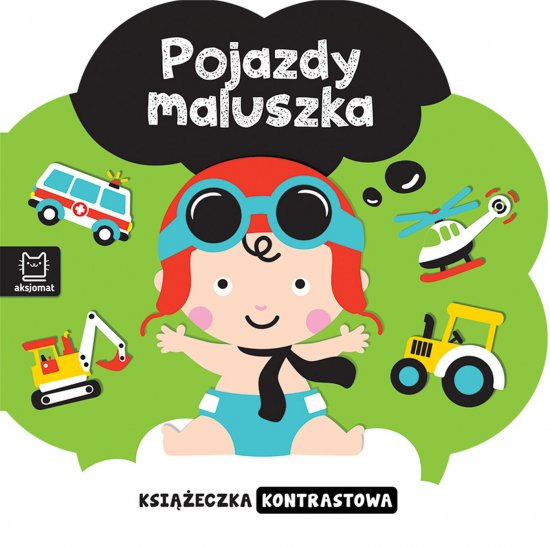Ksi��eczka kontrastowa. Pojazdy maluszka