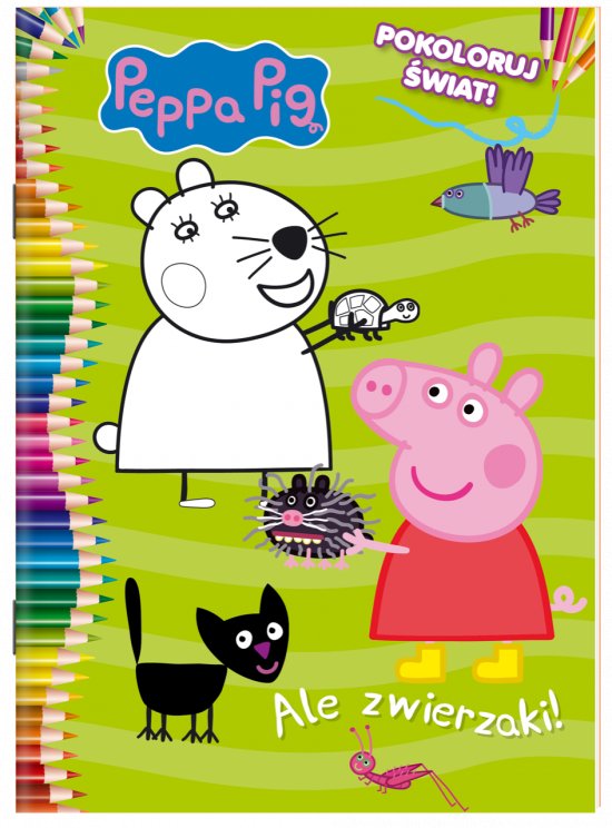Peppa Pig. Pokoloruj �wiat cz. 4