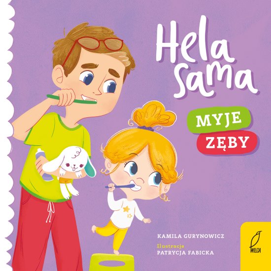 Hela sama. Myje z�by