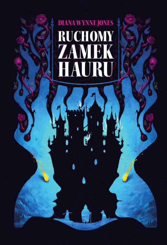 Ruchomy Zamek Hauru. Barwione brzegi