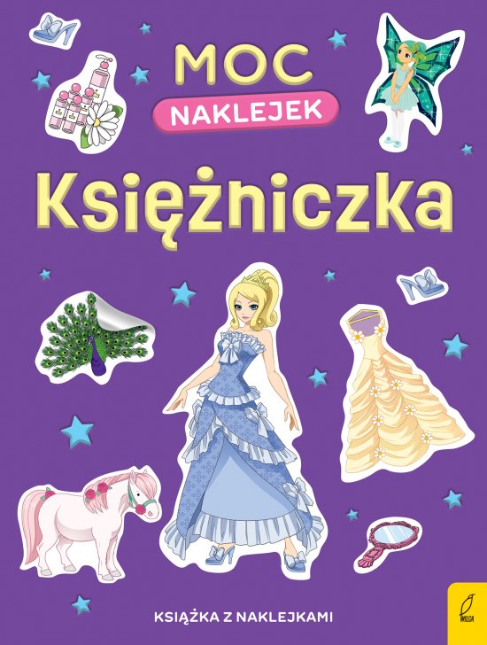 Moc naklejek. Ksi�niczka