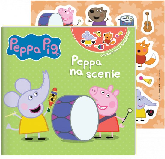 Peppa Pig. Opowiadania z naklejkami cz. 10