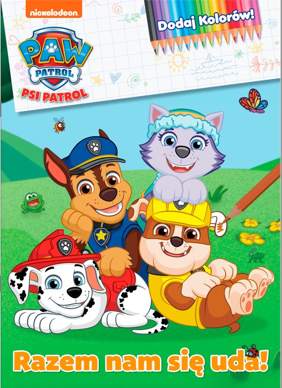 Psi Patrol. Dodaj kolor�w cz. 8 Razem nam si� uda!