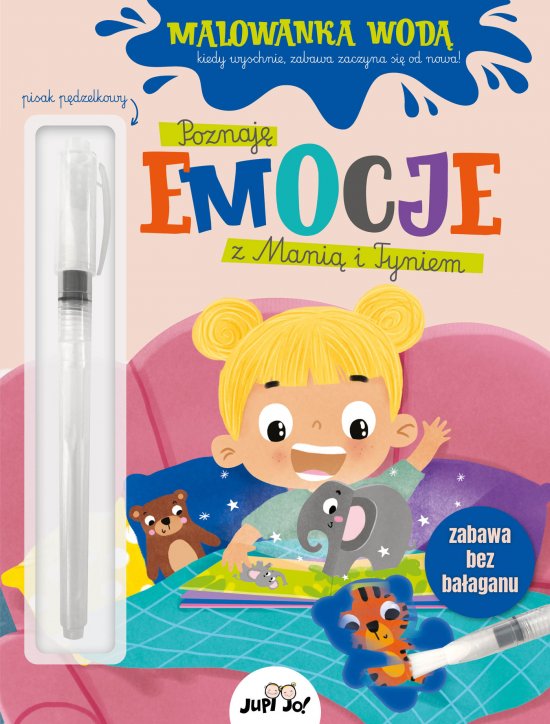 Poznaj� emocje z Mani� i Tyniem. Malowanka wod�