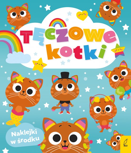 T�czowe zwierzaki. T�czowe kotki