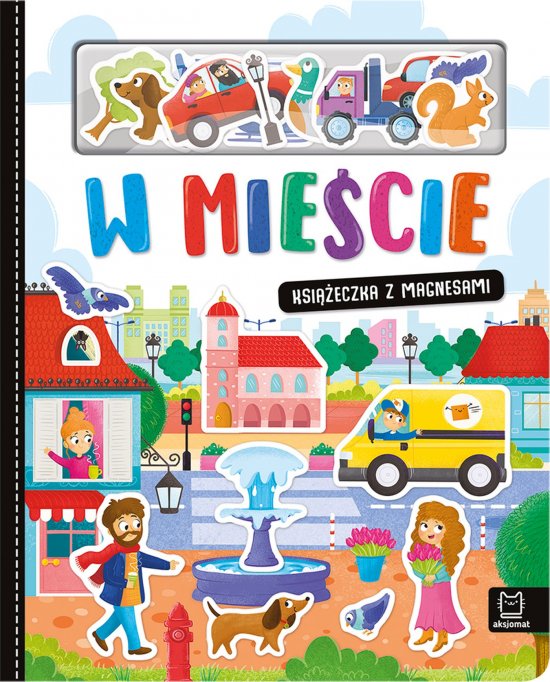 W mie�cie. Ksi��eczka z magnesami
