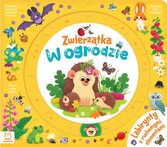 Zwierz�tka w ogrodzie. Labirynty z ruchomymi elementami