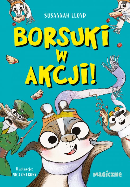 Borsuki w akcji