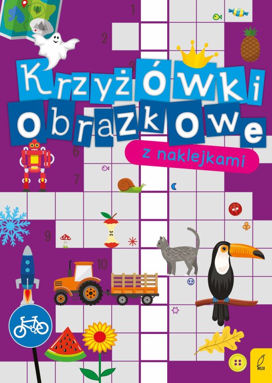 Krzy��wki obrazkowe z naklejkami