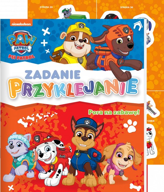 Psi Patrol. Zadanie Przyklejanie cz. 5