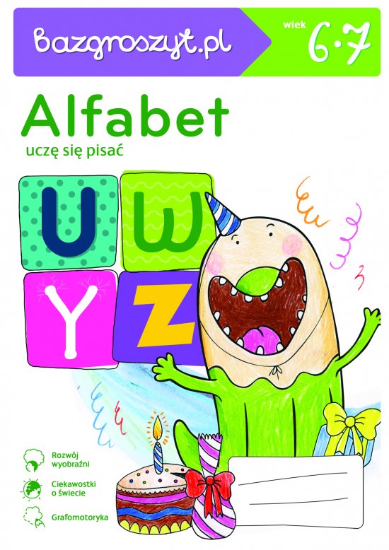 Alfabet U-Z. Kreatywna zabawa z Literkami