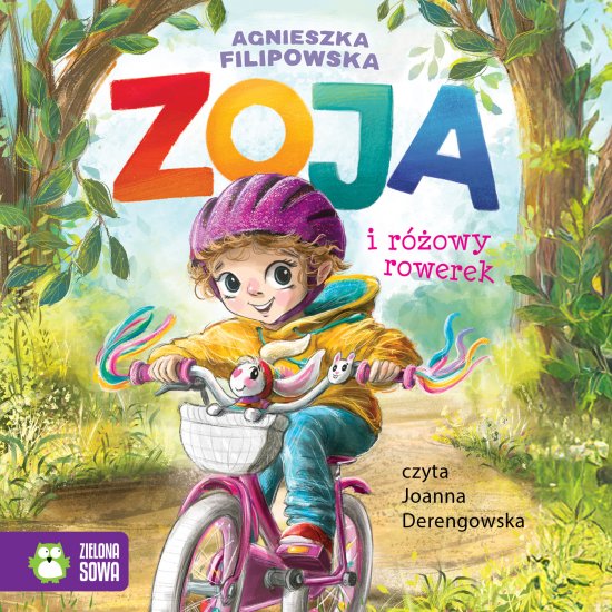 Zoja i r�owy rowerek