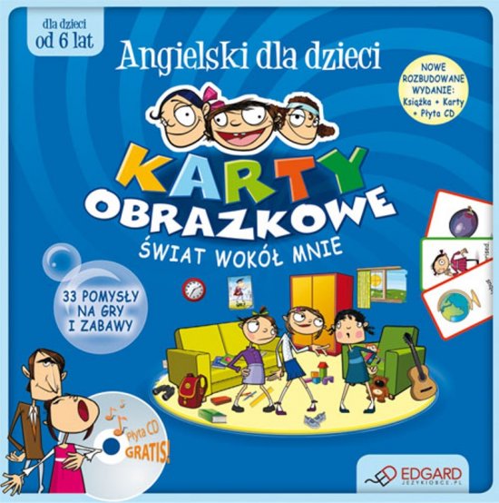 Angielski Karty dla dzieci - �wiat wok� mnie od 6 lat NOWA EDYCJA
