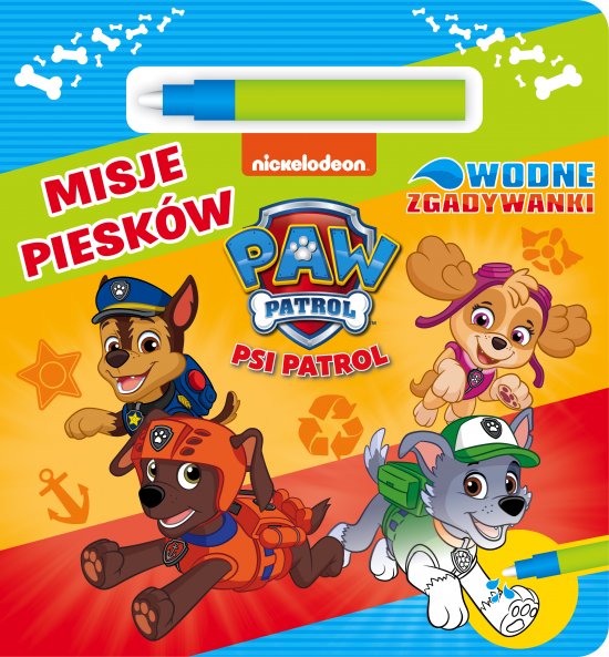 Psi Patrol. Wodne Zgadywanki. Misje piesk�w