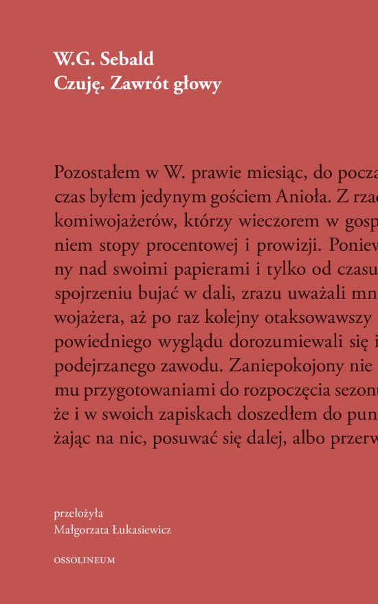 Czuj�. Zawr�t g�owy