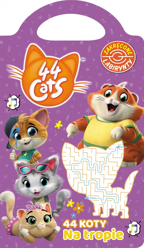 44 Cats. Zakr�cone labirynty. 44 koty Na tropie