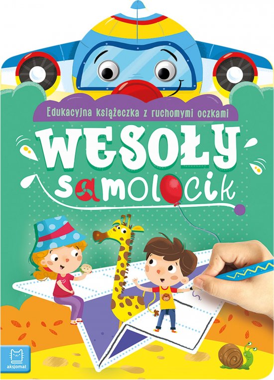 Weso�y samolocik. Edukacyjna ksi��eczka z ruchomymi oczkami