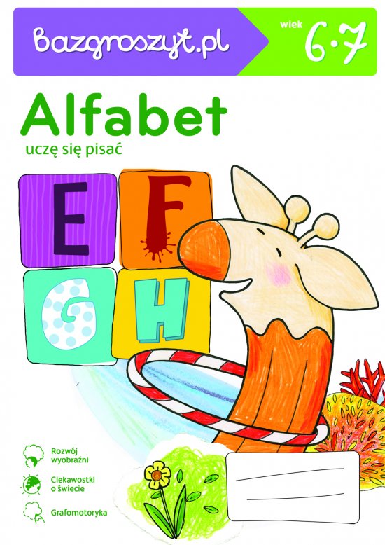 Alfabet E-H. Kreatywna zabawa z Literkami