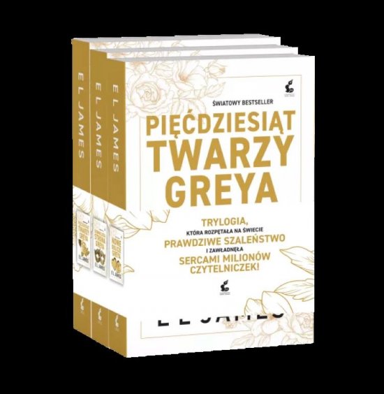 Pakiet - Pi��dziesi�t Twarzy Greya nowe wydanie