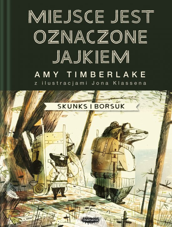 Miejsce jest oznaczone jajkiem. Skunks i Borsuk 2