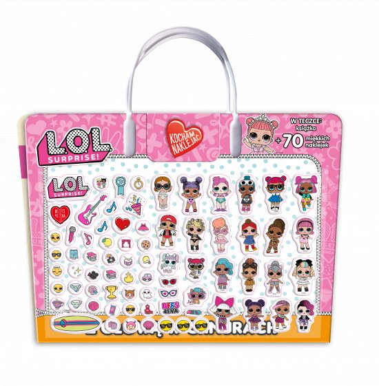 L.O.L. Surprise. Kocham nakleja�. Z g�ow� w chmurach