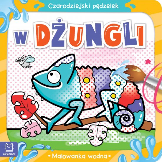 Czarodziejski p�dzelek. W d�ungli. Malowanka wodna