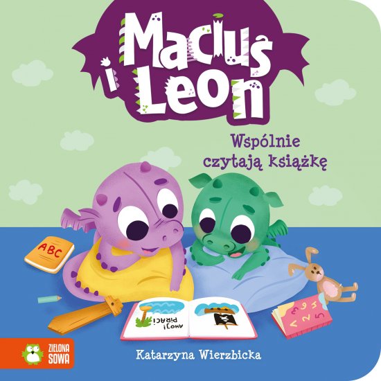 Maciu� i Leon wsp�lnie czytaj� ksi��k�