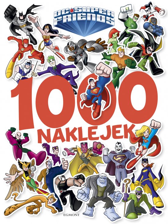 DC Super Friends. 1000 naklejek