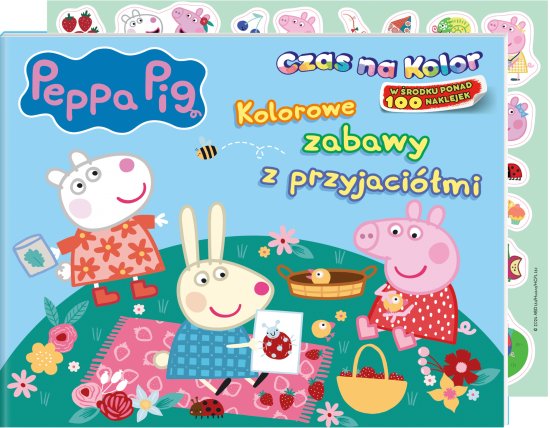 Peppa Pig. Czas na kolor. Kolorowe zabawy z przyjaci�mi