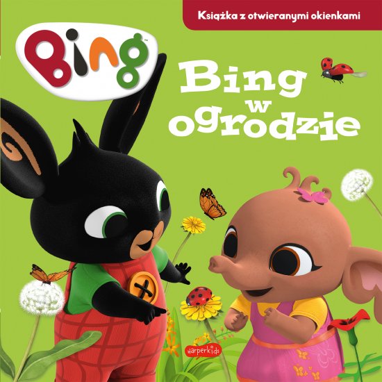 Bing w ogrodzie. Ksi��ka z otwieranymi okienkami