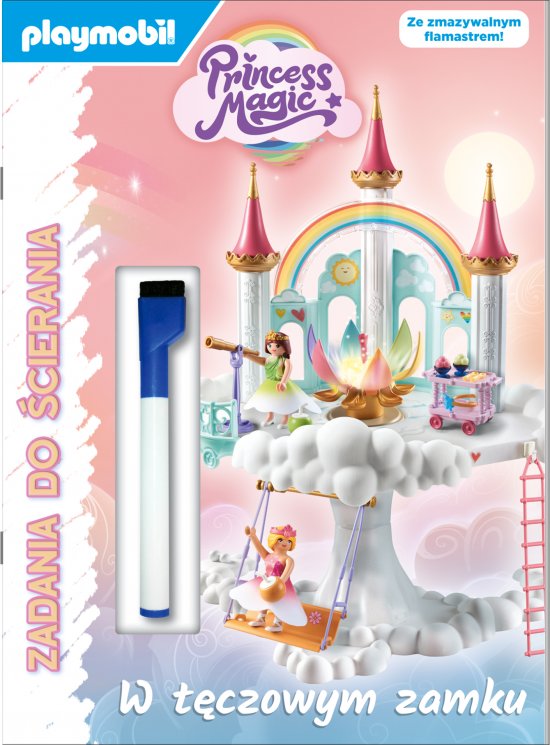 Playmobil Princess Magic Zadania do �cierania cz. 1 W t�czowym zamku