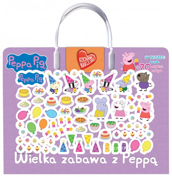 Peppa Pig. Kocham nakleja�. Wielka zabawa z Pepp�