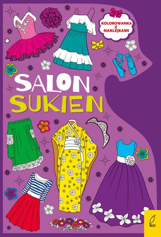 Kolorowanki. Salon sukien