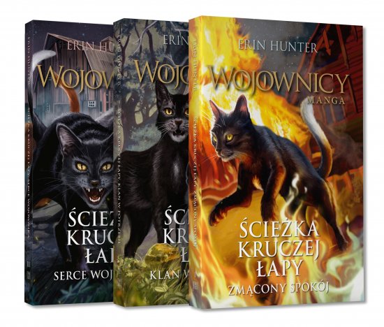 �cie�ka Kruczej �apy. Trylogia. WOJOWNICY. MANGA VIII-X /Nowa Ba��/