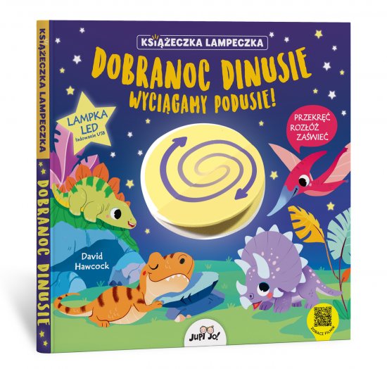Dobranoc dinusie wyci�gamy podusie! Ksi��eczka lampeczka