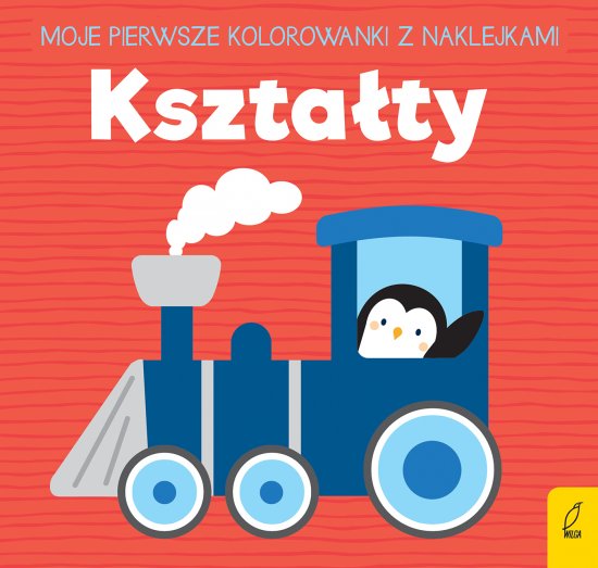 Moje pierwsze kolorowanki z naklejkami. Kszta�ty