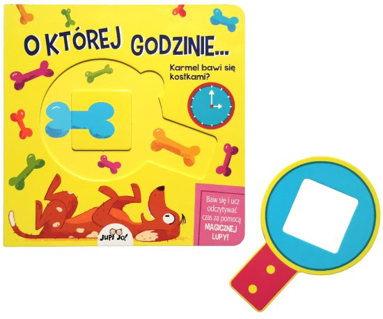 O kt�rej godzinie...? Ksi��ka z magiczn� lup�