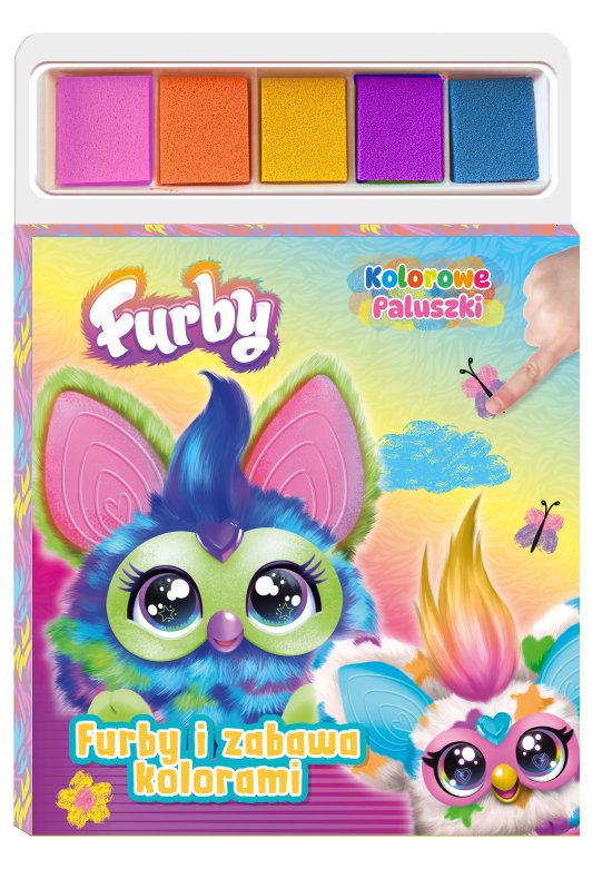 Furby. Kolorowe Paluszki. Furby i zabawa kolorami